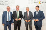 LH-Stv. Anton Lang, LH Christopher Drexler, LH Peter Kaiser und LH-Stv. Martin Gruber